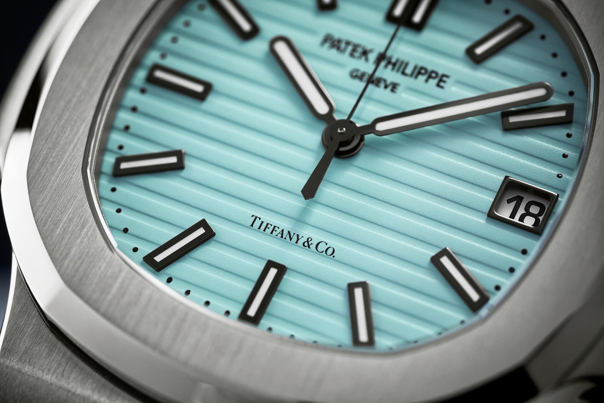 Patek Philippe's Nautilus Watch Returns in Tiffany Blue– HauteLuxuryWatches