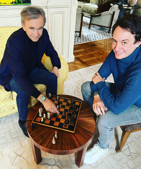 Owner of LVMH, Bernard Arnault, Spotted With a Unique 'Tiffany' Patek Philippe Nautilus Perpetual 5740 - HauteLuxuryWatches