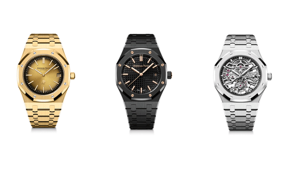 Audemars Piguet Unveiled a Slew of New Royal Oak's to Celebrate the Model’s 50th. - HauteLuxuryWatches