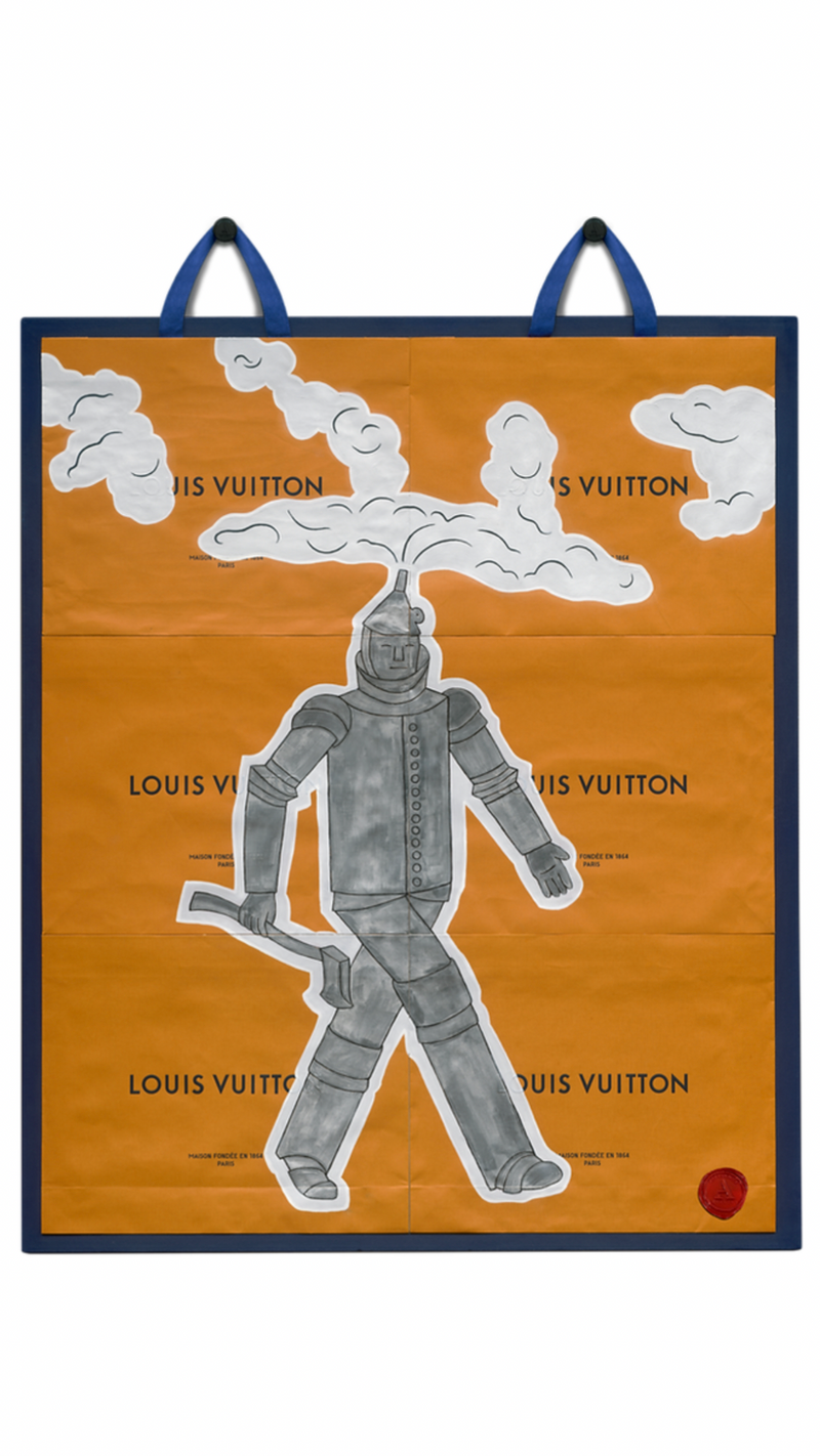 Louis Vuitton ‘Silverman’ Print by Adam Affluence Atelier - HauteLuxuryWatches