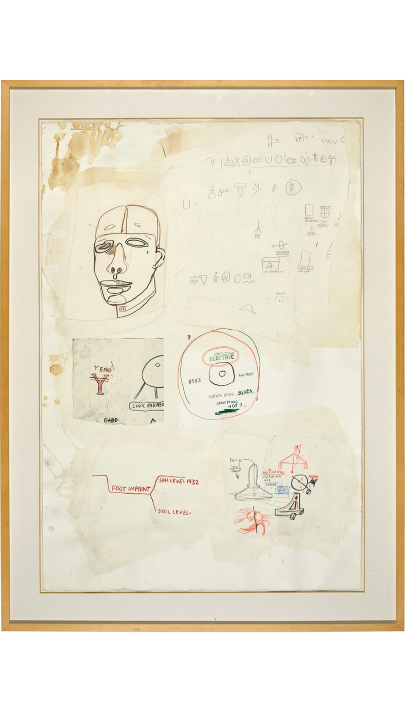 Jean - Michel Basquiat ‘Untitled’ 1988 - HauteLuxuryWatches