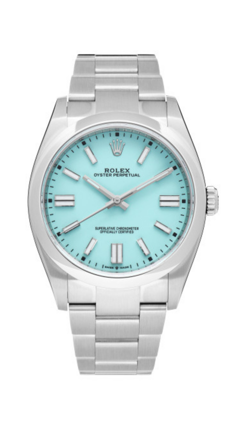 Rolex Oyster Perpetual ‘Tiffany 36’ 126000 - HauteLuxuryWatches